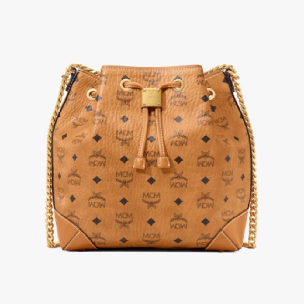 MCM Soft Berlin Drawstring Bag